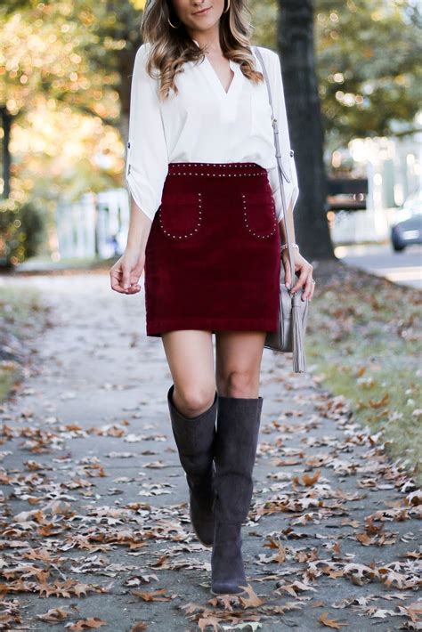 Fall Corduroy Skirt Only 20 The Dainty Darling