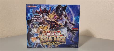 Yu Gi Oh Vrains Star Pack Sealed Booster Box 50 3 Card Packs Ebay