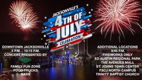 Things To Do For 4th Of July Weekend In Downtown Jacksonville 2021