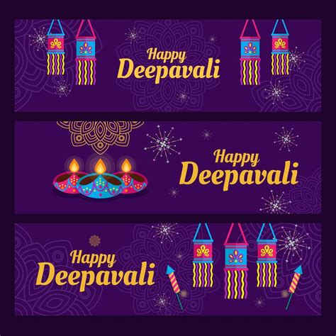 Celebrating Deepavali Indian Festival 1372966 Vector Art At Vecteezy