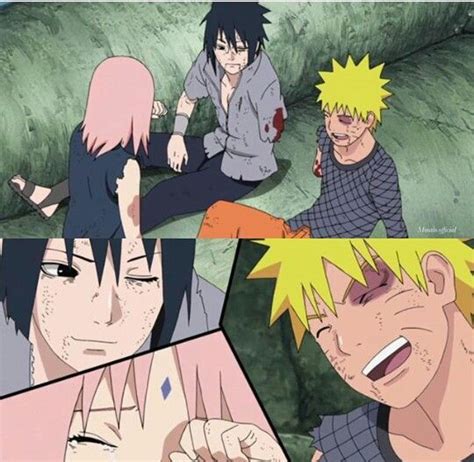 Naruto And Sasuke Look So Good Battered And Bruised Anime Naruto