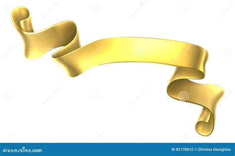 Golden Scroll Banner Stock Vector Illustration Of Background 82178012