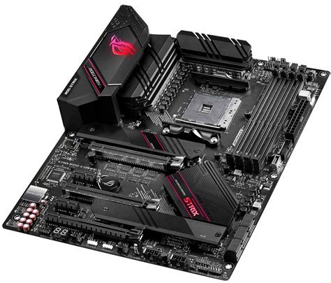 The only thing i can find. Asus ROG Strix B550-E GAMING AMD B550 Ryzen Socket AM4 ATX ...
