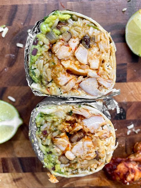 Chipotle Chicken Burritos Emily Eats Things Recipe Burrito Recipe