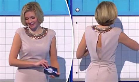 countdown s rachel riley exposes lingerie as she suffers major wardrobe malfunction tv and radio