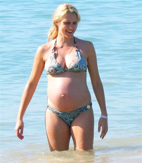 Teresa Palmer Celebrities Pregnant Bikini Bodies Us Weekly