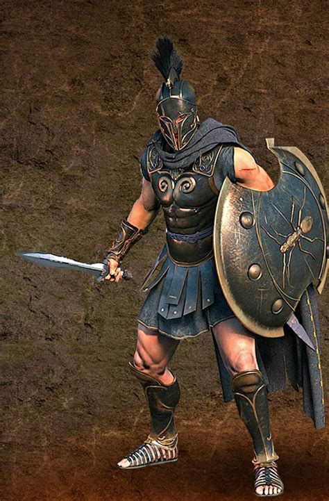 Spartan Soldier Greek Warrior Warrior Spartan Warrior