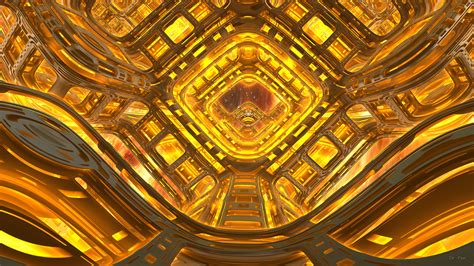 It means happiness and optimism; World Engine - 3d Fractal Wallpaper HD Wallpaper ...