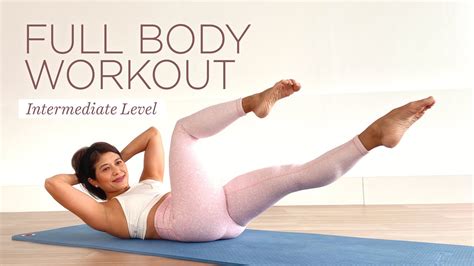 30 Minute Full Body Workout Intermediate Pilates YouTube