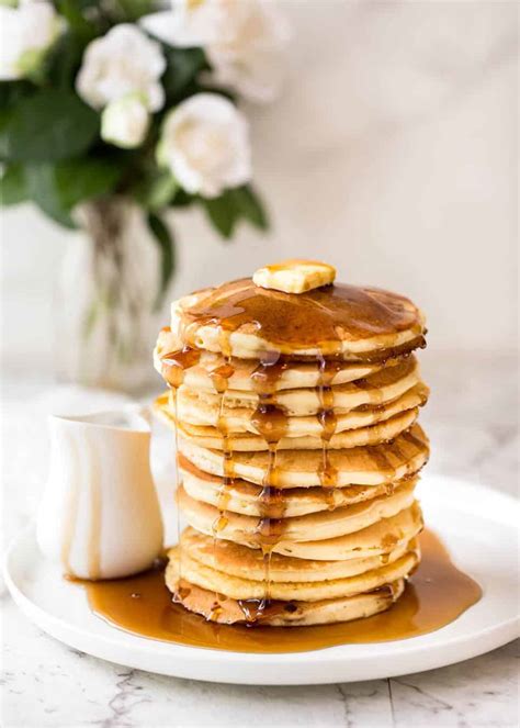 Simple Fluffy Pancakes Recipetin Eats