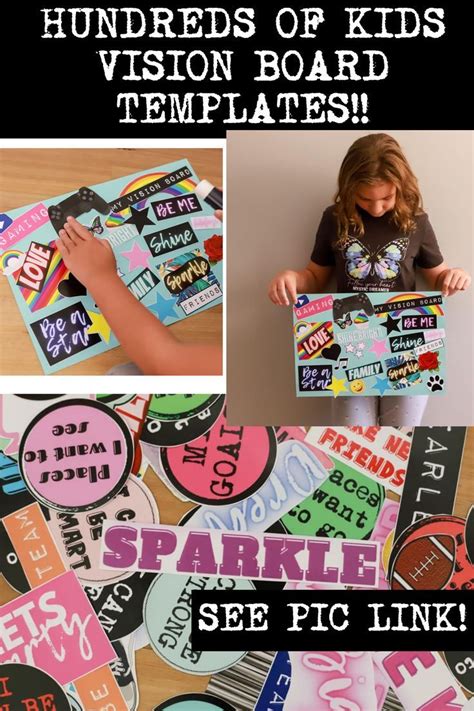 Pin On Kids Vision Boards