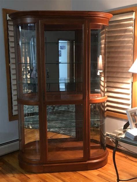 Find your perfect buffet or a curio cabinet at our discount prices. Sold Lighted Cherry wood Curio Cabinet in Nanuet - letgo ...
