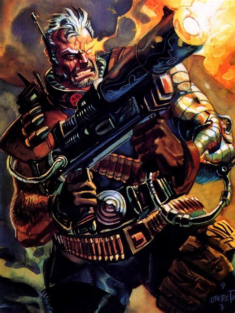Cable By Dan Brereton Might Be The Finest Example Of The Word Badass