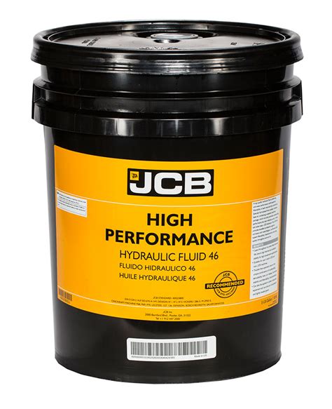 Jcb 40020805u Jcb Hydraulic Fluid Hp46 5gal Hoober