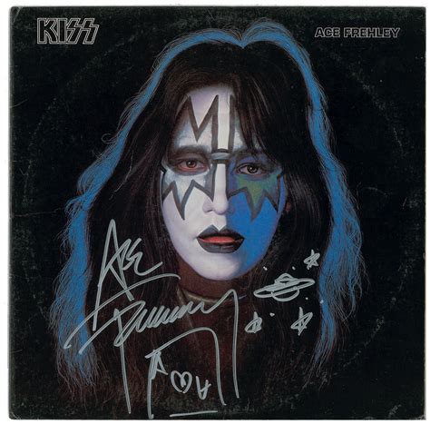 KISS Signed Solo Albums RR Auction