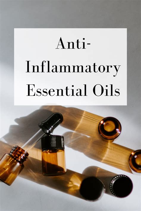 An Intro Into Essential Oils For Low Inflammation Diy Essential Oils