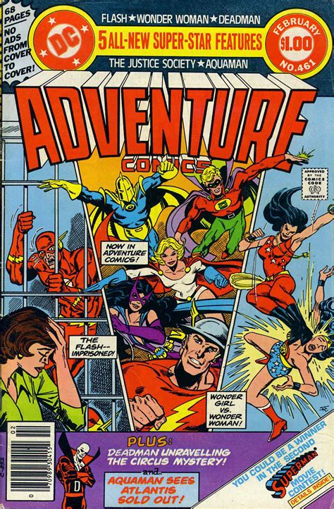 Days Of Adventure Adventure Comics 461 February 1979