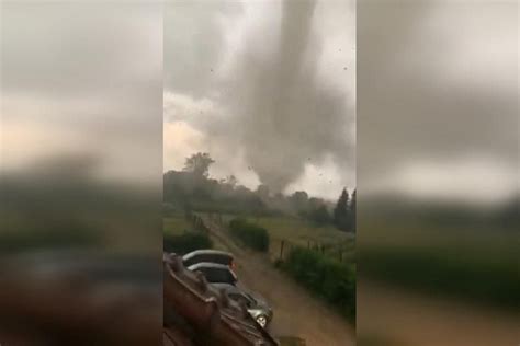 Rare Tornado Rips Through Southern Czech Republic Killing Three The Straits Times