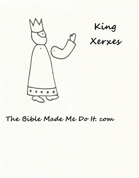 King Xerxes Stand Up Figure The Bible Made Me Do It