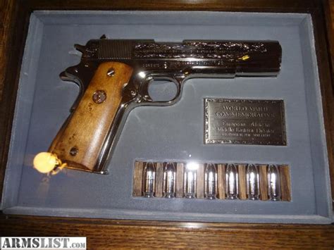 Armslist For Sale Colt 1911 45 Acp World War Ii Commemorative Pistol