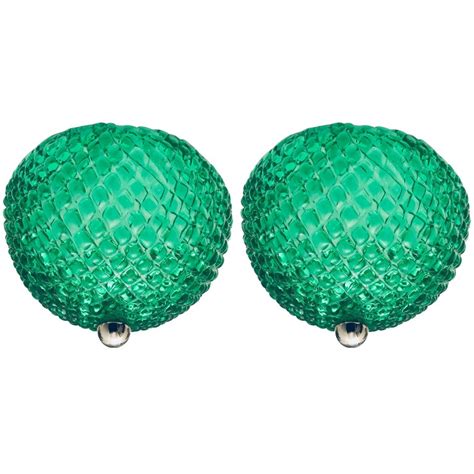 Check out our green ceiling light selection for the very best in unique or custom, handmade pieces from our lighting shops. Pair of 1960s Murano Glass Emerald Green Flush Ceiling ...