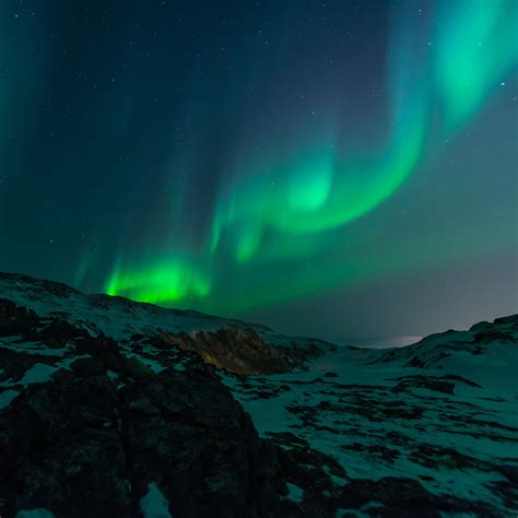 Northern Lights Aurora Borealis Northern Night Sky 4k Phone Hd Wallpaper
