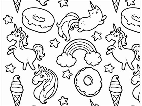 Download Ice Cream Unicorn Coloring Pages