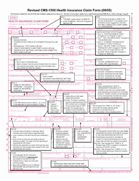 Cms 1500 Universal Claim Form Reclinebydesign