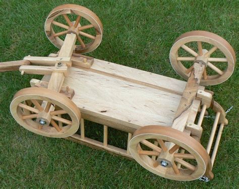 Wooden Wagon For My Granddaughter By Tichomir Toth