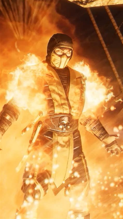 Mortal Kombat Scorpion Fire