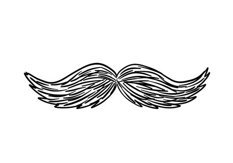 How To Draw A Mustache Design School