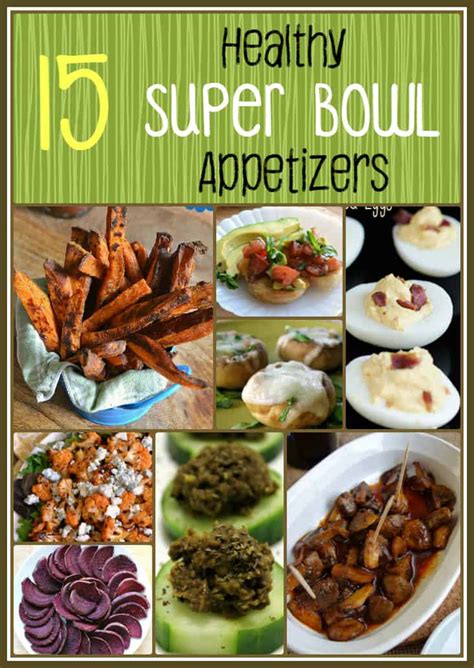 The Top 30 Ideas About Super Bowl Healthy Appetizers Best Recipes
