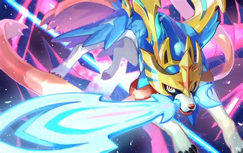 Zacian And Zacian Pokemon Drawn By Tapioka Chaso Danbooru