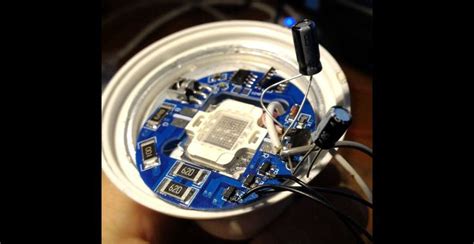 Hacking Rgb Ir Lamp With Esp8266 Failed Hacks Circuit Board Lamp