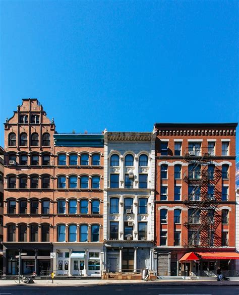 Famed For Its Cast Iron Facades Soho Is Equally An Architectural