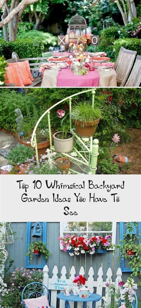Top 10 Whimsical Backyard Garden Ideas You Have To See