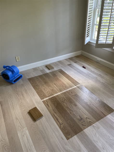 How To Stain Hardwood Floors White Home Alqu