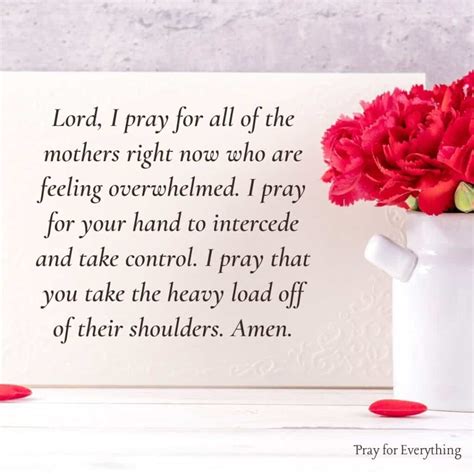 Beautiful Prayers For Mothers