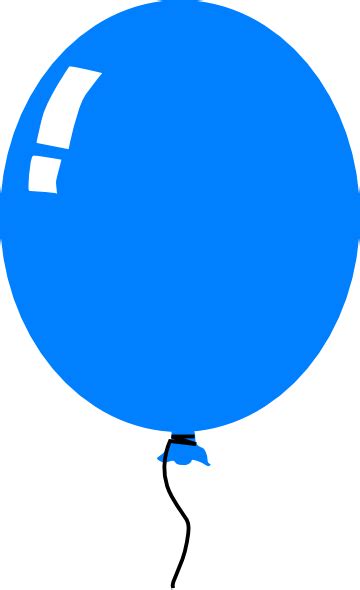 Download Blue Balloon Clipart Png Blue Balloon Clipart Full Size