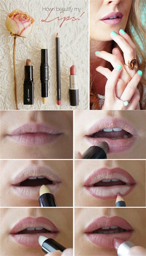 How To Apply Nude Lipstick Step By Step Tutorial