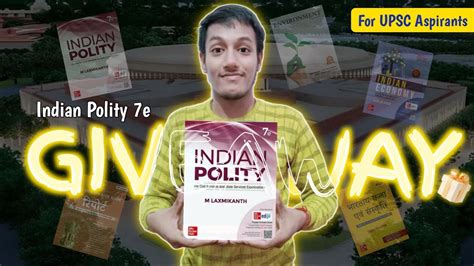 Win M Lakshmikants Indian Polity 7th Edition Watch My Upsc Study