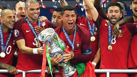 Portugal Wins And Celebrates Euro 2016 Portugal Ganha E Celebra O Euro