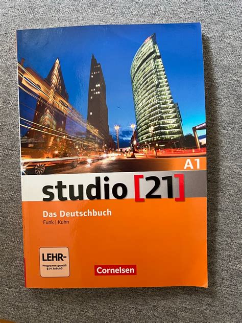 德文書 Studio 21 A1 Das Deutschbuch 全新cd 歌德 興趣及遊戲 書本 And 文具 教科書 Carousell