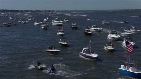 Pro Trump Pro Cop Boat Parade Lines Jersey Shore Fox News Video