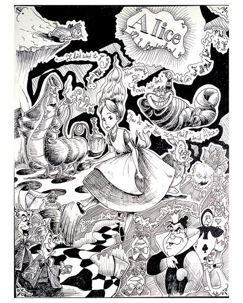 Commish Alice In Wonderland By Kczeroo On Deviantart