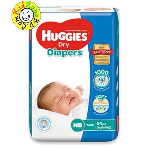 Huggies Diapers Dry Newborn Up To 5 Kg Kidzonebd
