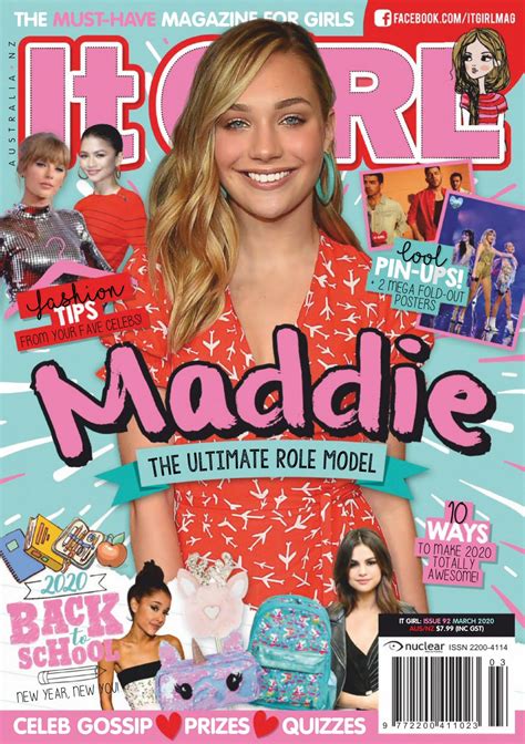 Maddie Ziegler It Girl Magazine March 2020 Issue