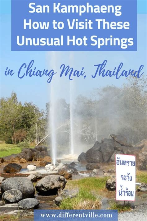 Why We Loved San Kamphaeng Hot Springs Chiang Mai Destination