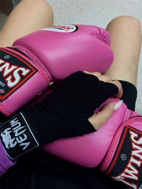 MMA Sport Pink Girl Boxer Aesthetic Aesthetic Girl Boxing Supplies