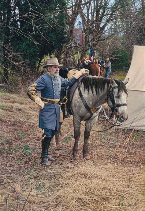 General Lee In Gettysburg The Historic Art Of John Paul Strain